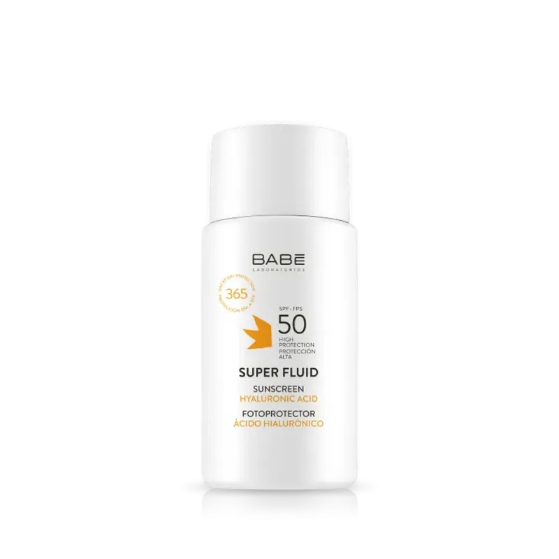 Super Fluid Lotiune solara de fata SPF50, 50 ml, Lab. Babe Livrare expres